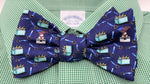 Navy Beer Cooler Bow Tie